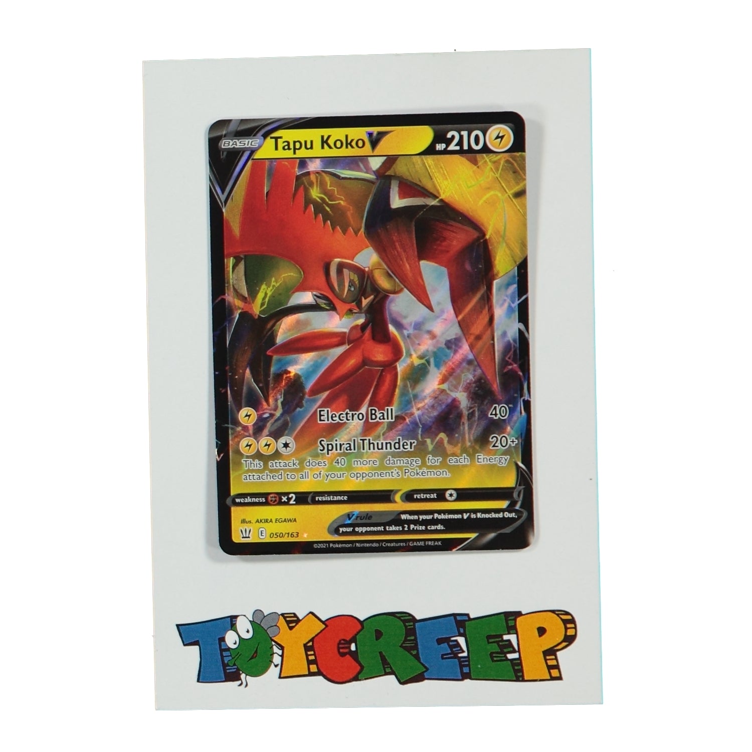 Tapu Koko VMAX 051/163 Pokemon TCG Battle Styles Full A