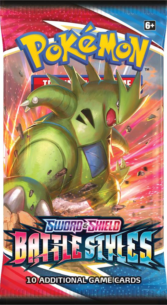 Pokemon TCG Sword & Shield Battle Styles Foil Booster Pack (1 Pack) - stylecreep.com