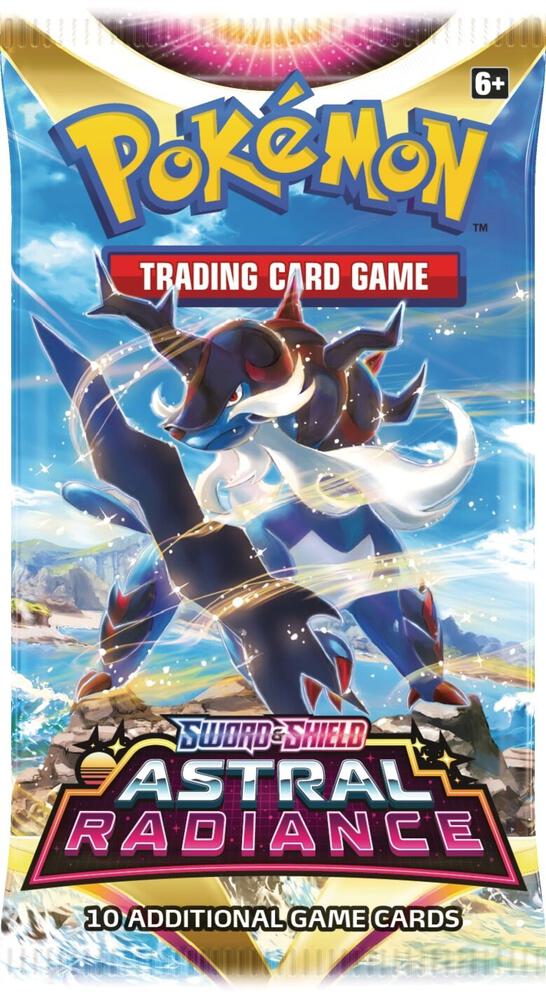 Pokemon TCG Sword & Shield Astral Radiance Foil Booster Pack (1 Pack) - stylecreep.com