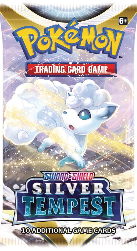 Pokemon TCG Sword & Shield Silver Tempest Foil Booster Pack (1 Pack) - stylecreep.com