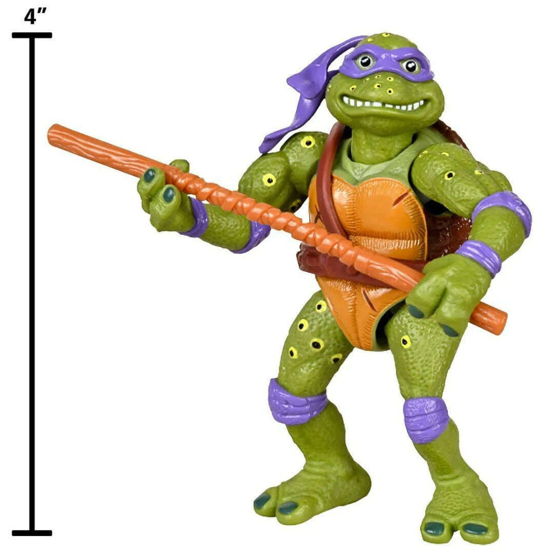 Teenage Mutant Ninja Turtles Action Figure - Movie Star Mikey Donnie - stylecreep.com