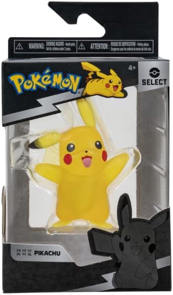 Pokemon 3" Select Translucent Vinyl Figure - Pikachu