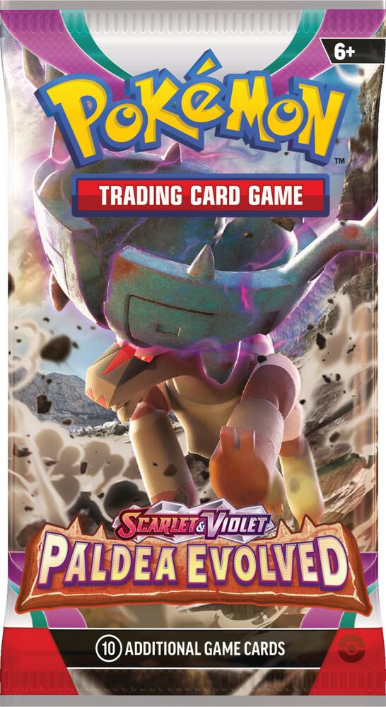 Pokemon TCG Scarlet & Violet Paldea Evolved Foil Booster Pack (1 Supplied) - stylecreep.com