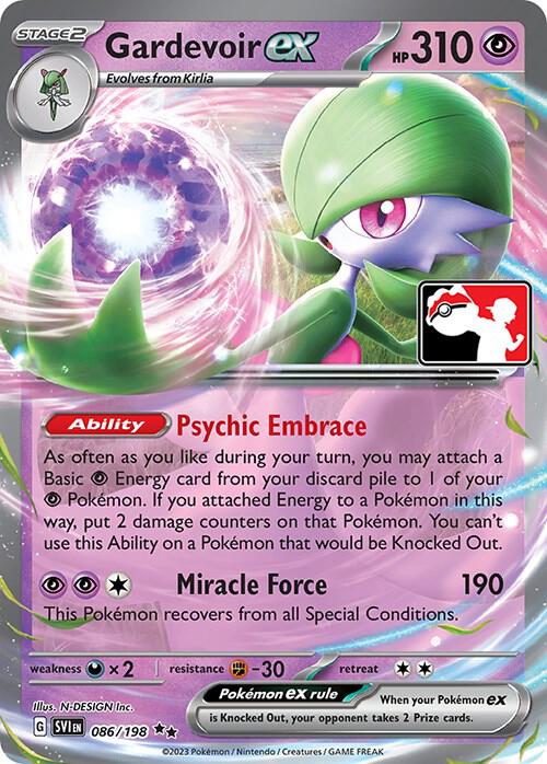 Pokemon Prize Pack Series Gardevoir ex 086/198 Ultra Rare Holofoil Card - stylecreep.com