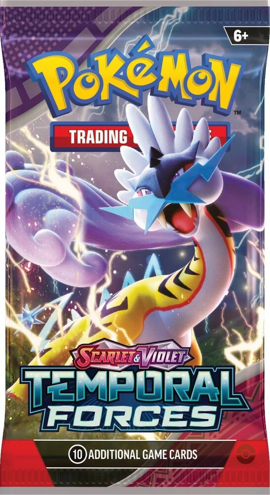 Pokemon TCG Temporal Forces Foil Booster Pack (1 Supplied) - stylecreep.com