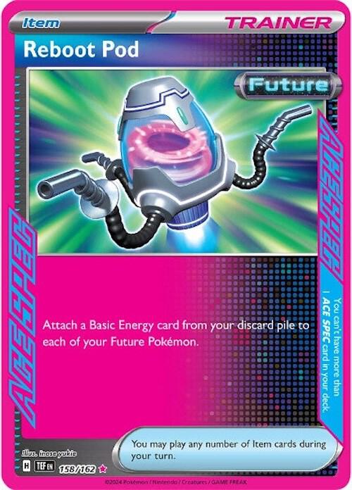 Pokemon Temporal Forces Reboot Pod 158/162 ACE SPEC Rare Holo Card - stylecreep.com