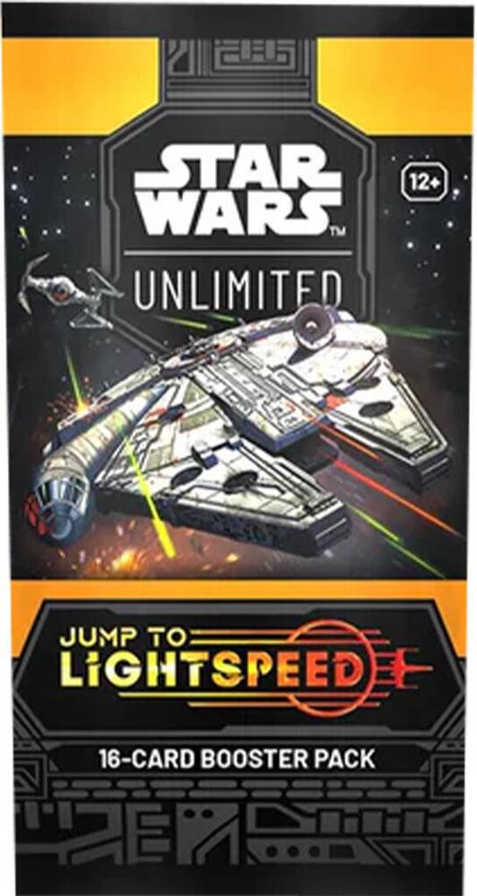 Star Wars: Unlimited TCG Jump To Lightspeed Booster Pack (1 Supplied)