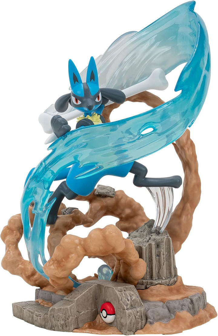 Pokemon Deluxe Collector Statue - Lucario Figure