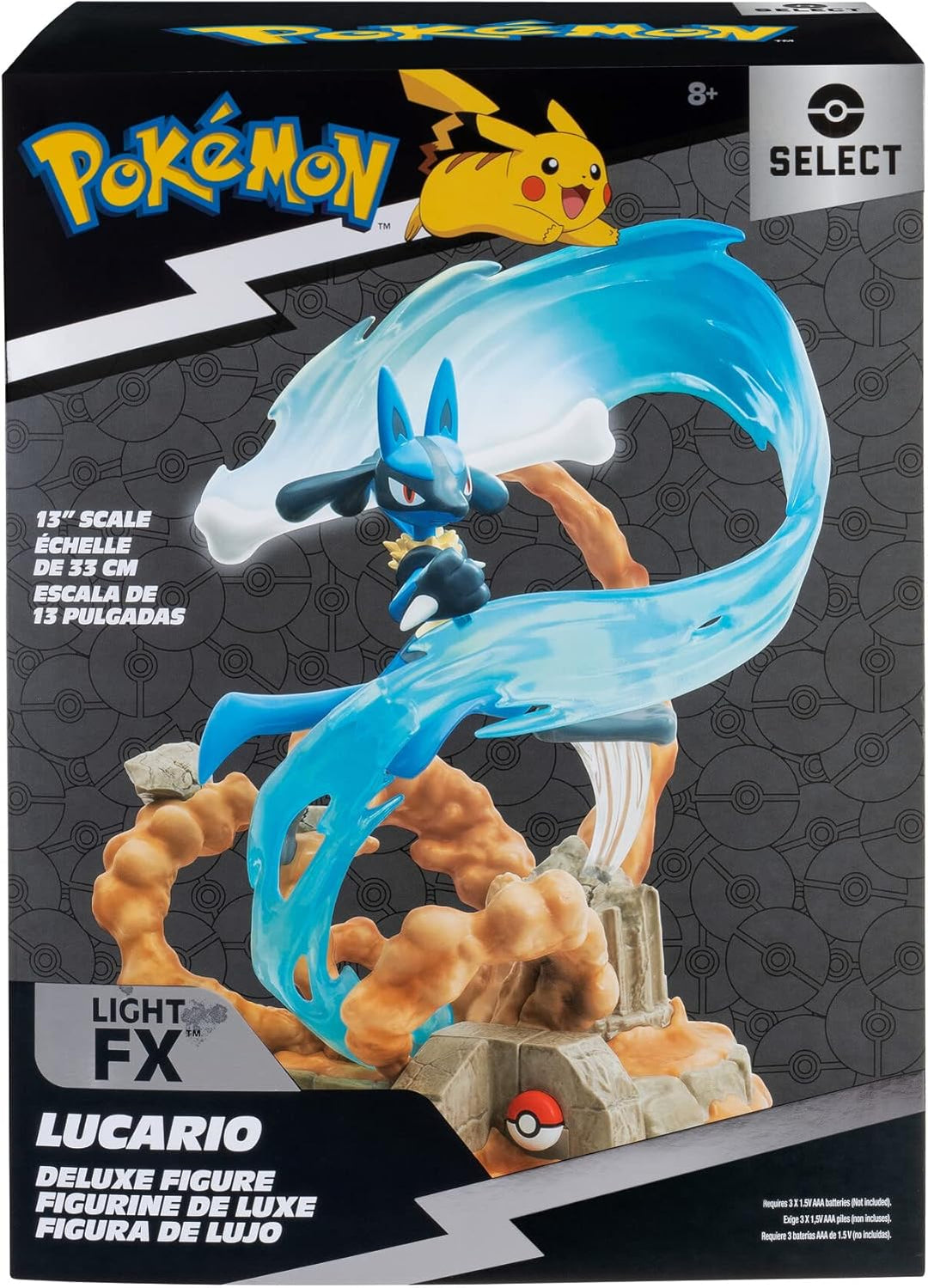 Pokemon Deluxe Collector Statue - Lucario Figure