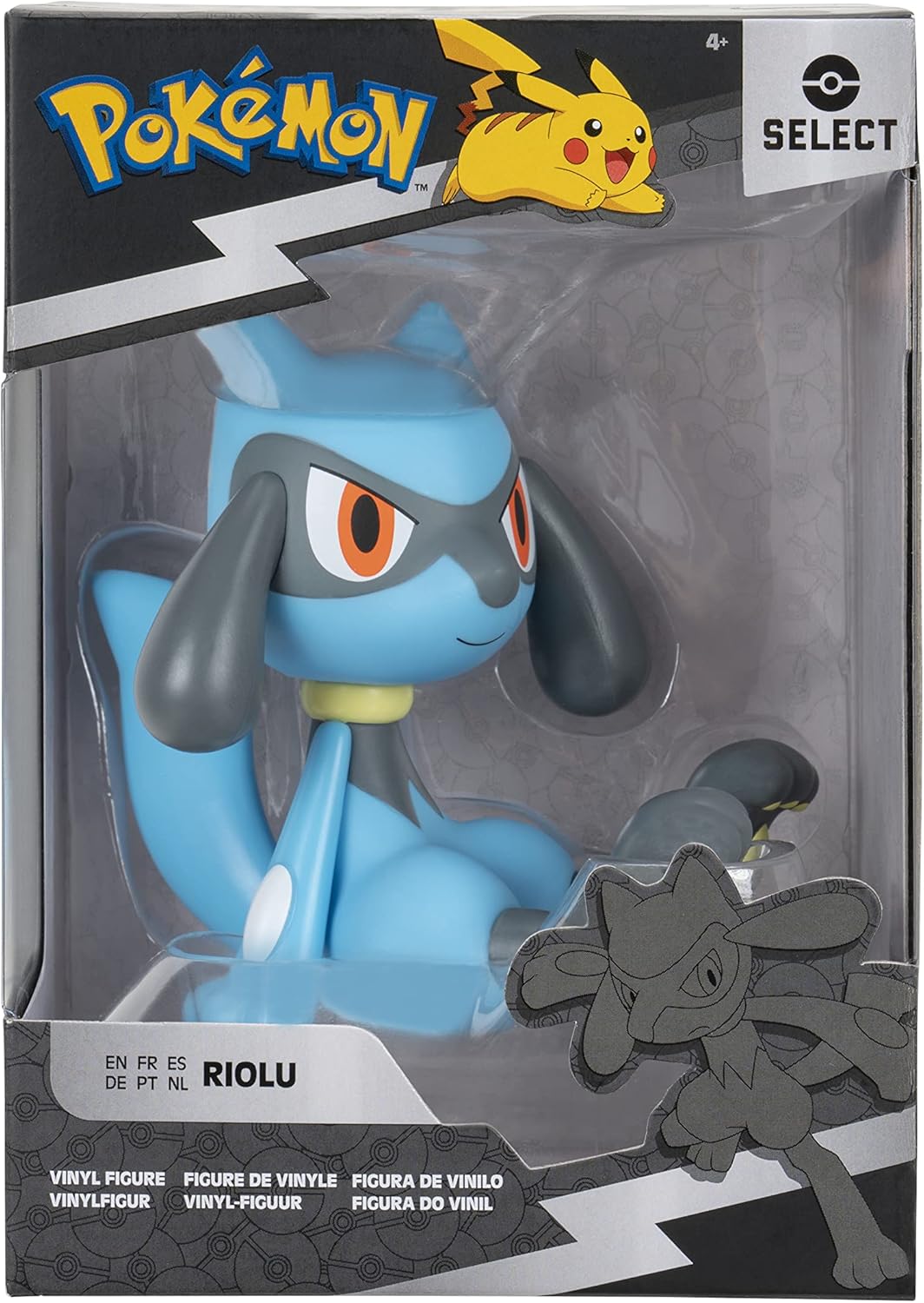 Pokemon 4" Select Vinyl Figure - Riolu