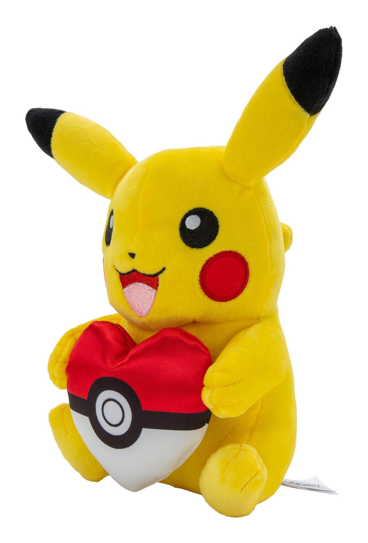 Pokemon 8" Plush Toy Pikachu with Heart