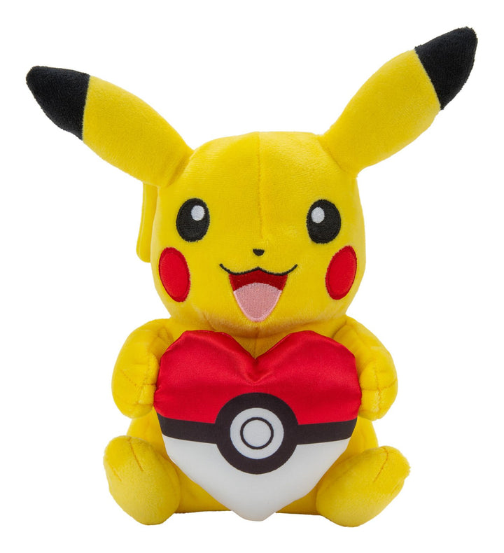 Pokemon 8" Plush Toy Pikachu with Heart