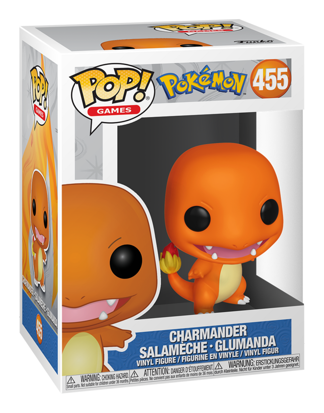 Funko Pop! Games - Pokemon Charmander 455 - stylecreep.com