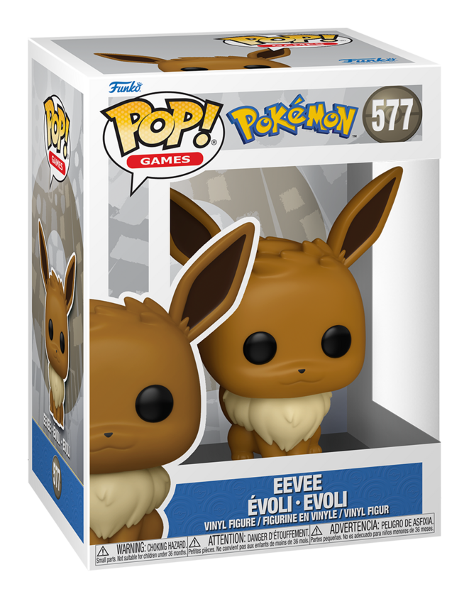 Funko Pop! Games - Pokemon Eevee 577 - stylecreep.com