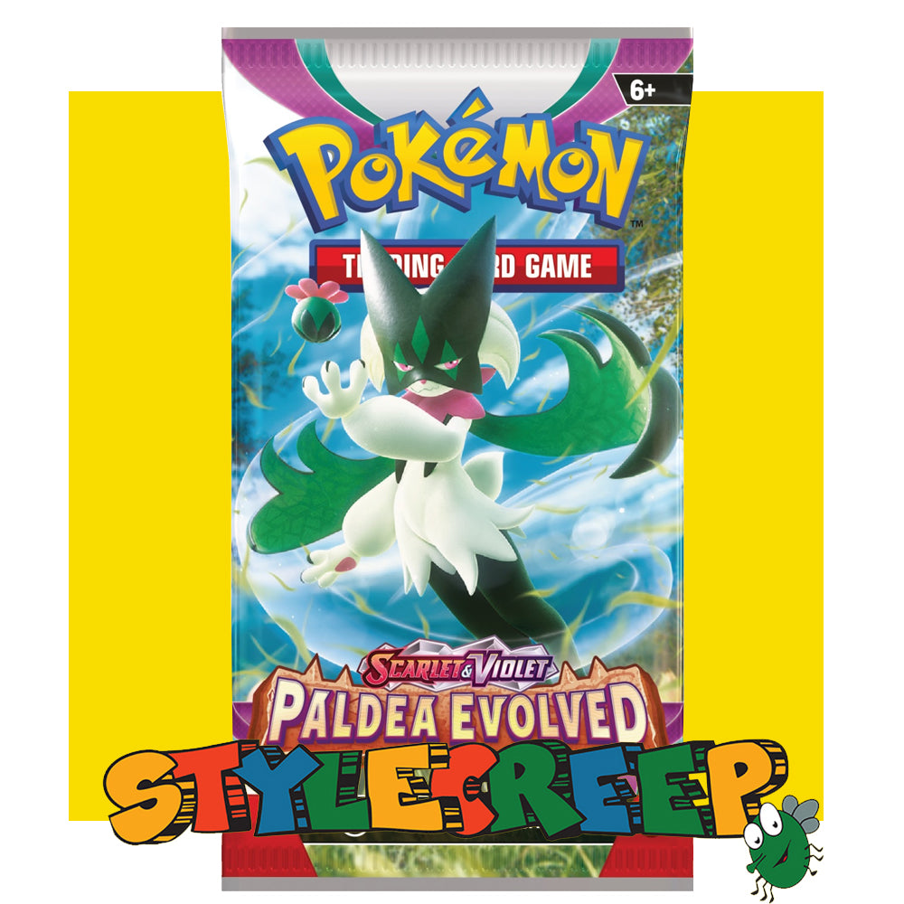 Pokemon TCG Scarlet & Violet Paldea Evolved Foil Booster Pack (1 Supplied)