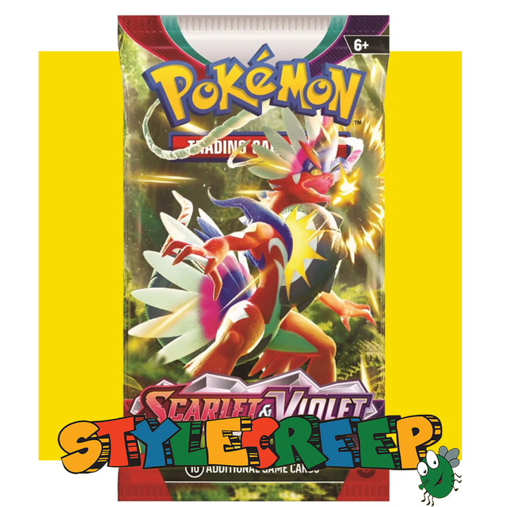 Pokemon TCG Scarlet & Violet Base Set Foil Booster Pack (1 Supplied)