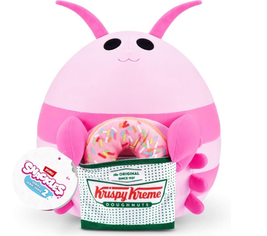 Snackles Series 2 8" Plush - Lily w/Krispy Kreme