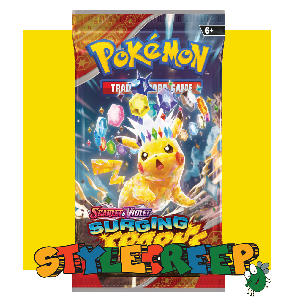 Pokemon TCG Surging Sparks Foil Booster Pack (1 Supplied)