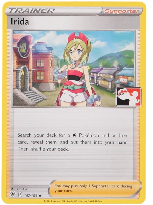 Pokemon TCG Irida ASR 147 (STD) Prize Pack S3
