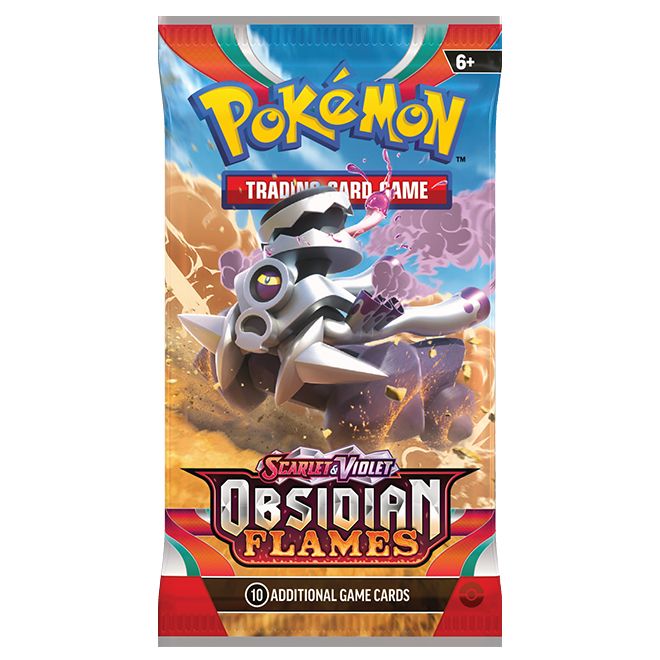 Pokemon TCG Scarlet & Violet Obsidian Flames Foil Booster Pack (1 Supplied) - stylecreep.com