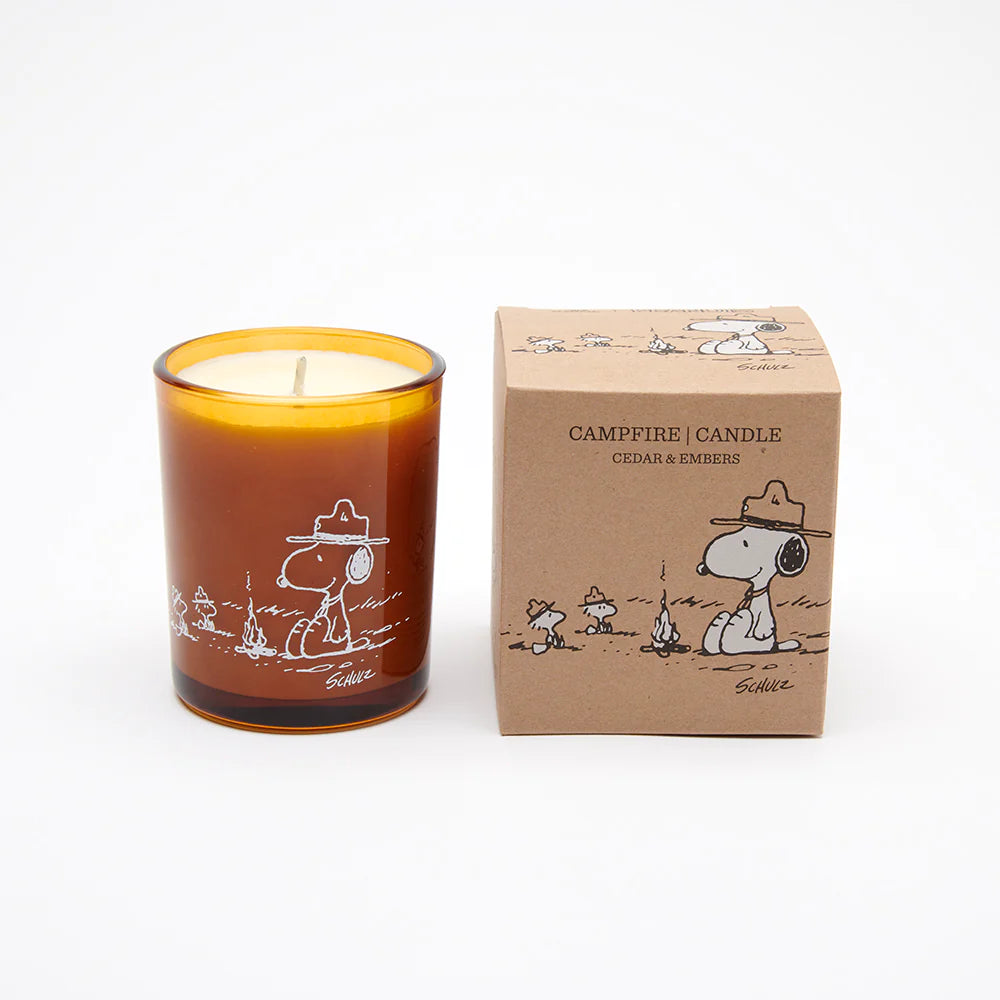 Magpie x Peanuts Candle - Campfire - Cedar & Embers - stylecreep.com