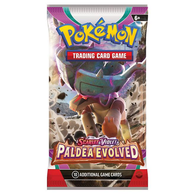 Pokemon TCG Scarlet & Violet Paldea Evolved Foil Booster Pack (1 Supplied) - stylecreep.com