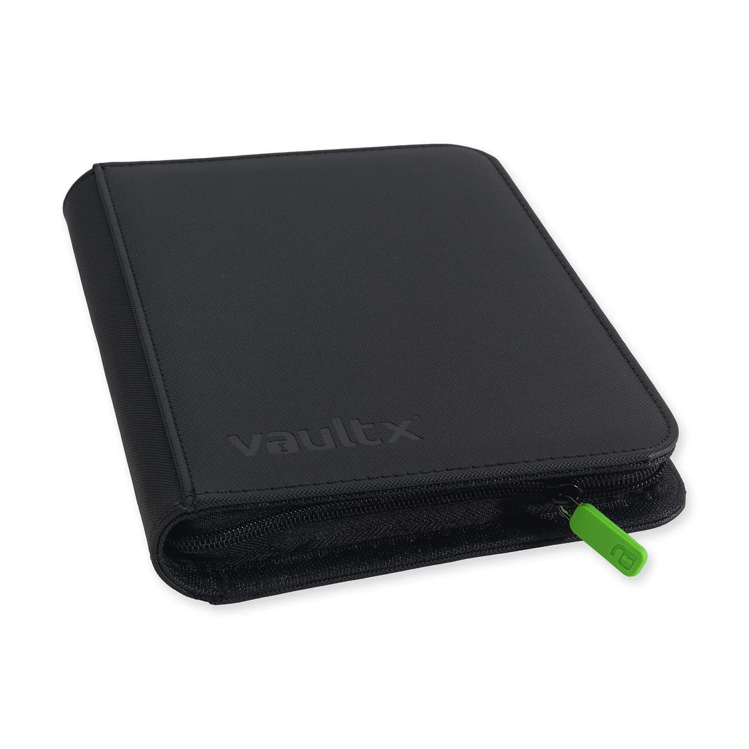 Vault X Exo-Tec Zip Binder 4-Pocket Black - stylecreep.com