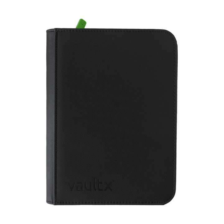 Vault X Exo-Tec Zip Binder 4-Pocket Black - stylecreep.com