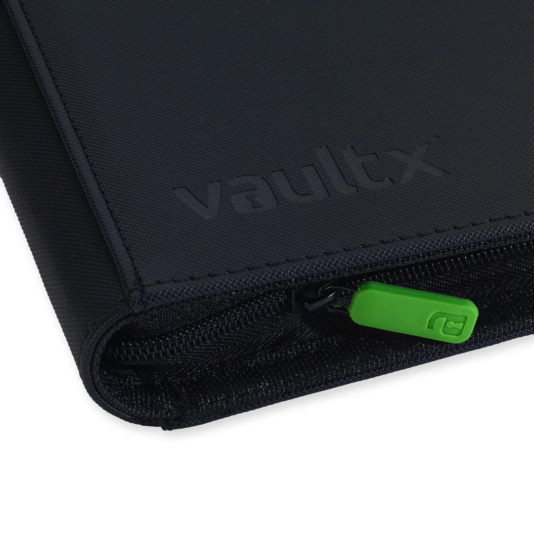 Vault X Exo-Tec Zip Binder 4-Pocket Black - stylecreep.com