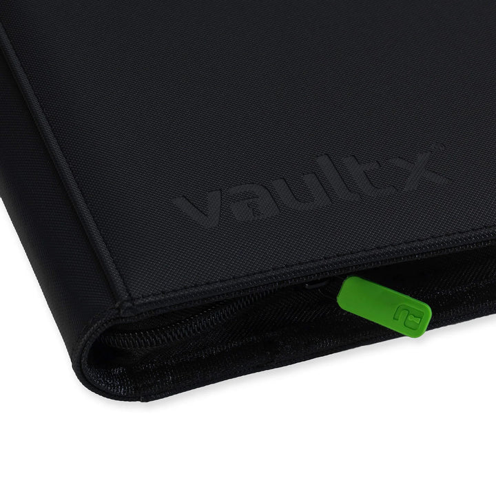 Vault X Exo-Tec Zip Binder 12-Pocket Black - stylecreep.com