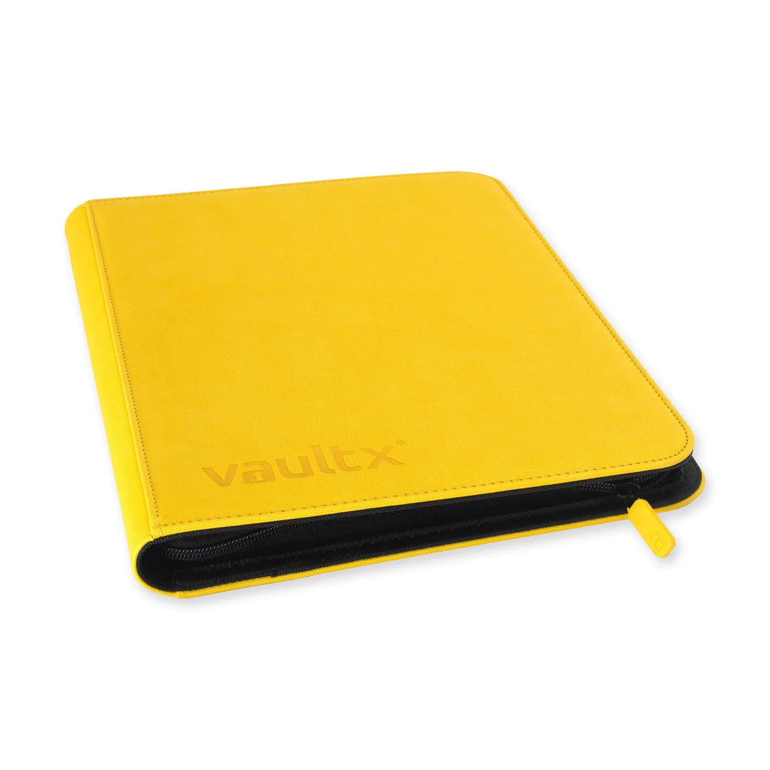 Vault X Exo-Tec Zip Binder 9-Pocket Yellow - stylecreep.com