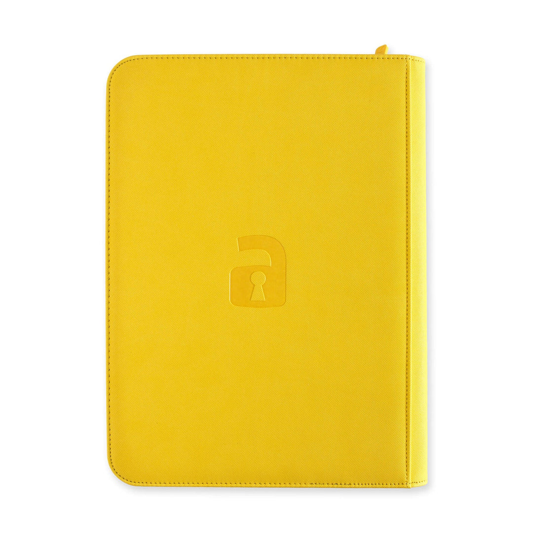 Vault X Exo-Tec Zip Binder 9-Pocket Yellow - stylecreep.com