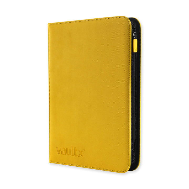 Vault X Exo-Tec Zip Binder 9-Pocket Yellow - stylecreep.com