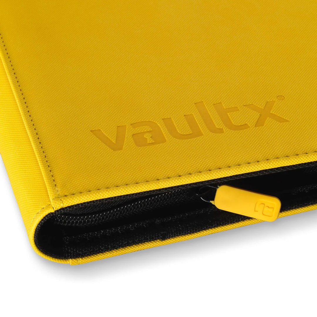 Vault X Exo-Tec Zip Binder 9-Pocket Yellow - stylecreep.com