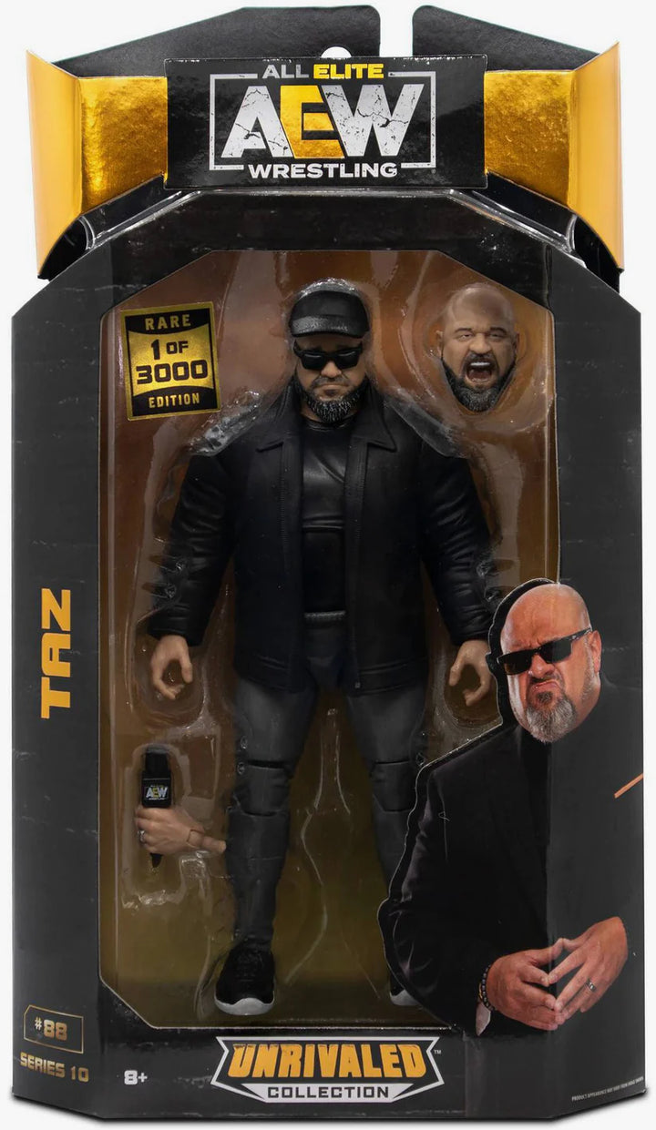 AEW0217 - Unrivaled Figure - Wave 10 - Taz - CHASE 1/3000 - stylecreep.com