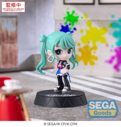 Hatsune Miku: Colorful Stage! Tip'n'Pop PM PVC Statue Street SEKAI Miku 12 cm - stylecreep.com