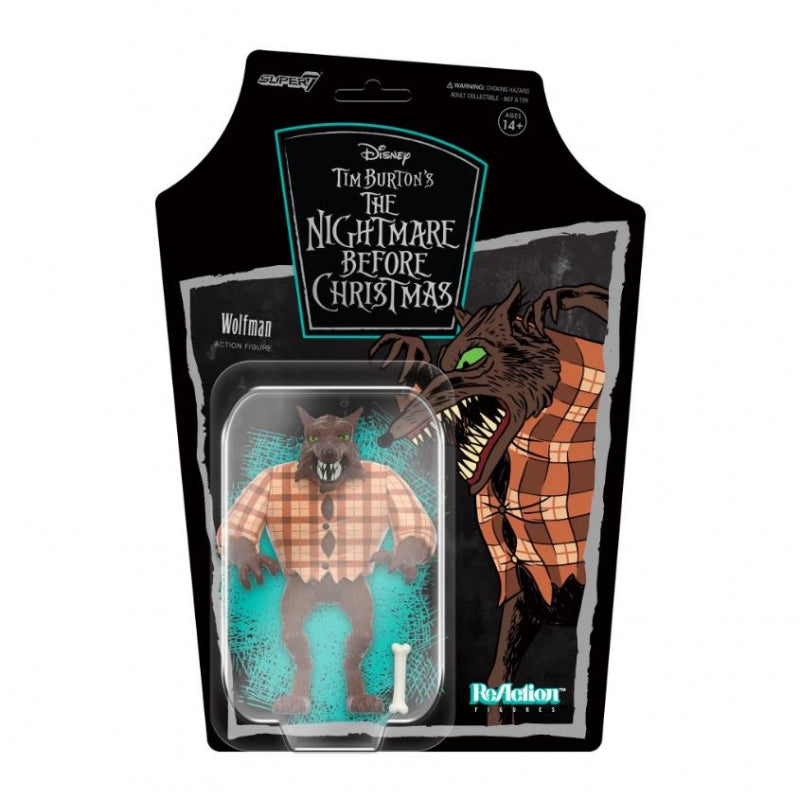 Super7 ReAction Action Figure - TNBC - Wave 2 - Wolfman - stylecreep.com