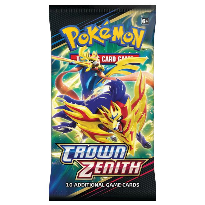 Pokemon TCG Crown Zenith Foil Booster Pack (1 Pack) - stylecreep.com