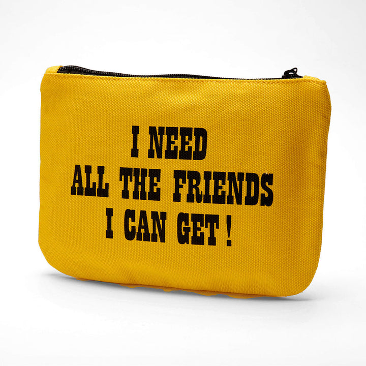 Magpie x Peanuts Zip Pouch Charlie Brown Friends - stylecreep.com