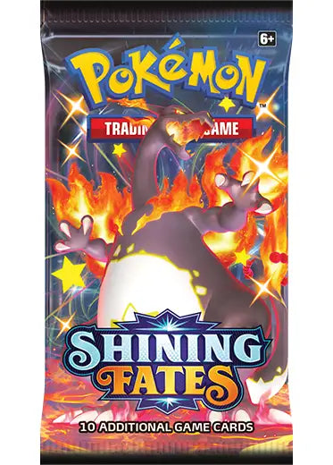 Pokemon TCG Sword & Shield Shining Fates Foil Booster Pack (1 Pack) - stylecreep.com